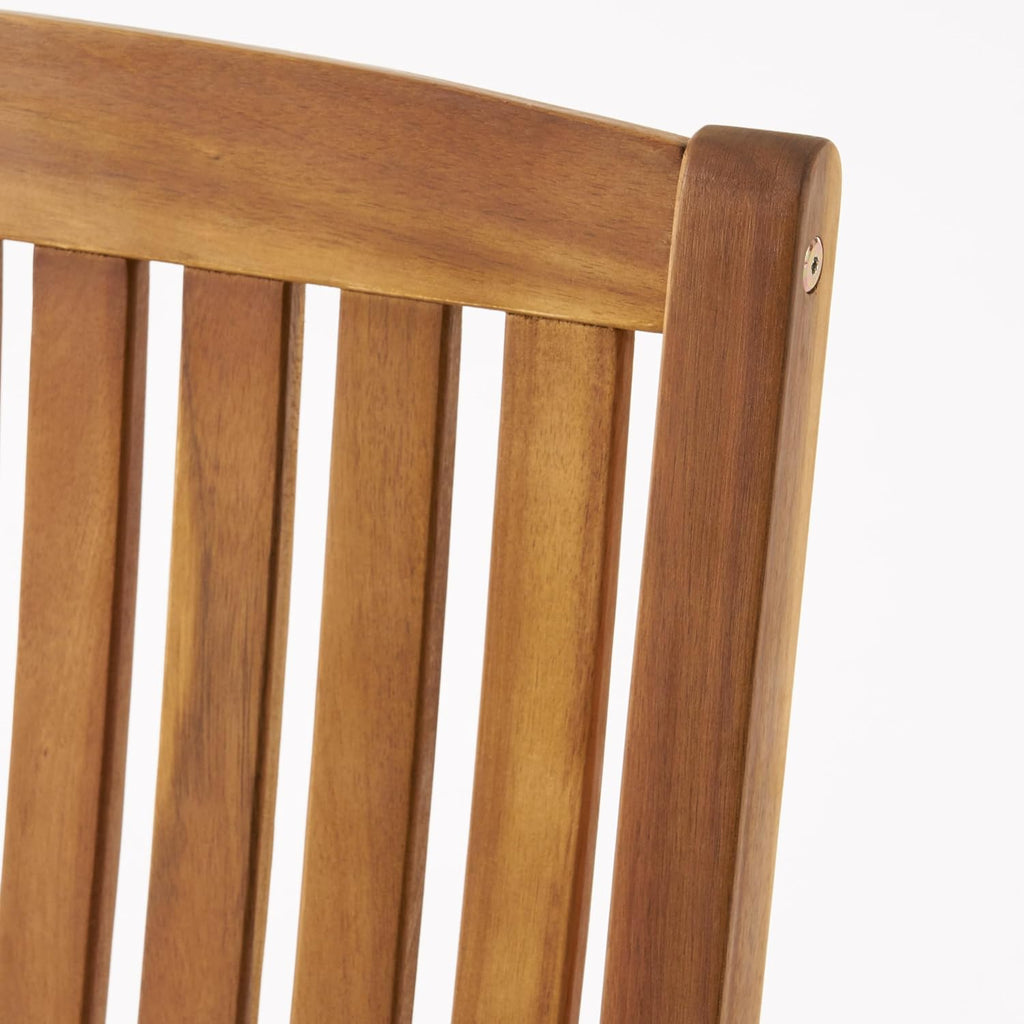 Christopher Knight Home Outdoor Acacia Wood Rocking Chairs (Set of 2),Brown/Teak