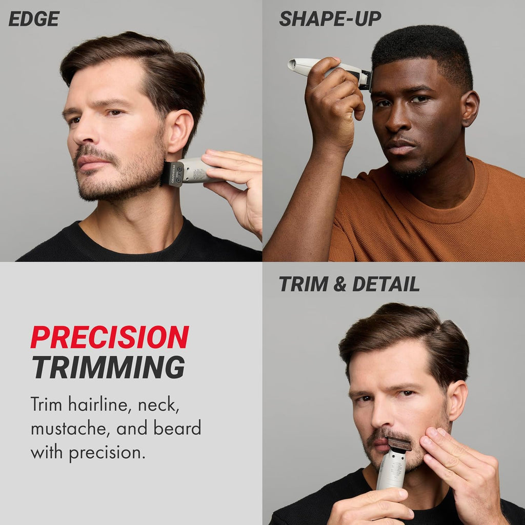 BaBylissPRO LithiumFX Cord/Cordless Lithium Ergonomic Hair Trimmers for Men