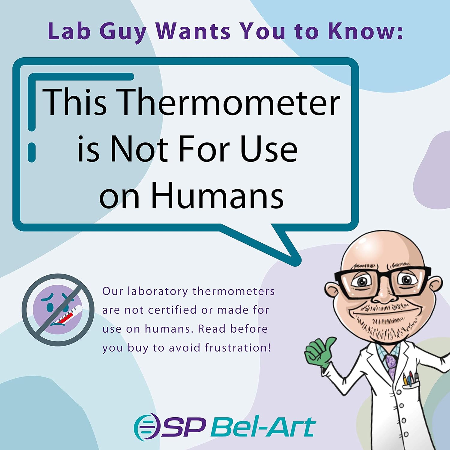 SP Bel-Art, H-B Frio-Temp Calibrated Electronic Verification Thermometer; -50/200C (-58/392F), General Calibration (B61000-0000)