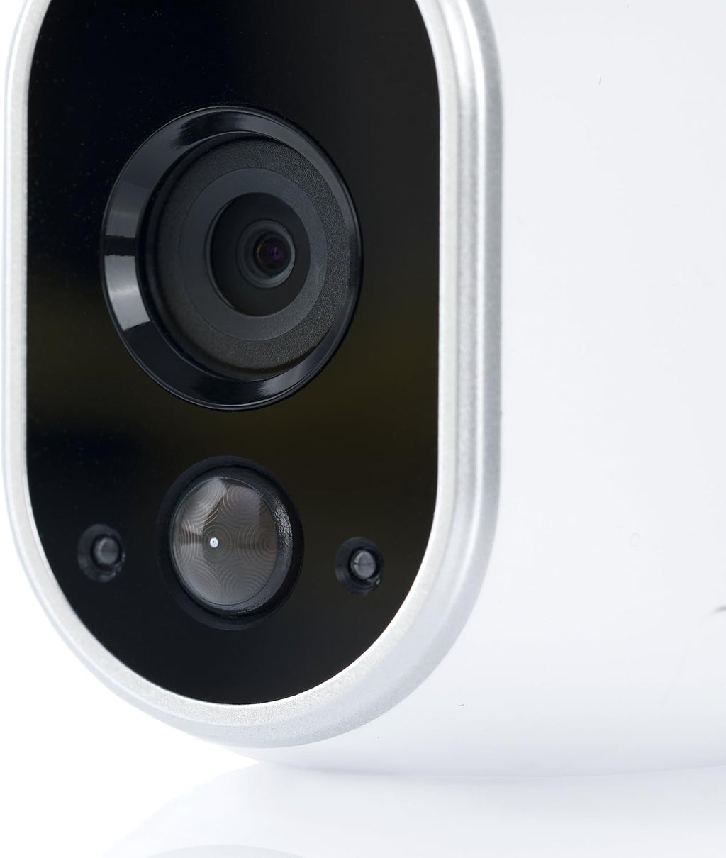 Arlo - Wireless Home Security Cameras with Motion Detection | Night vision, Indoor/Outdoor, HD Video, Wall Mount | Cloud Storage Included | 2 cameras - Eco Packaging (VMS3230B)