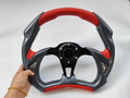 14-inch 350mm Red + Black Steering Wheel for Polaris Slingshot RZR 800 1000 UTV ATV Boat Golf Cart - Universal Fit No Quick Release or Adapter