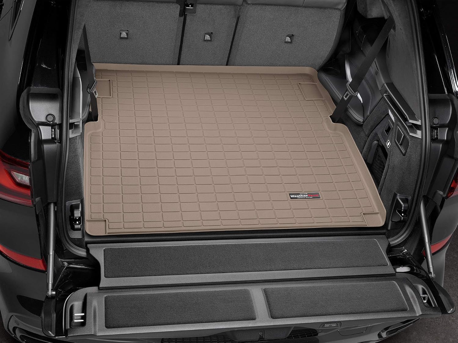 WeatherTech Cargo Trunk Liner for BMW X7 M60i, Alpina XB7, X7 40i - Behind 2nd Row (411262), Tan