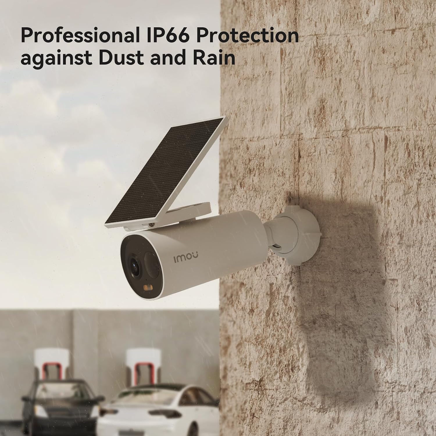 Imou Cell 3C All in One Cosse Caméra de sécurité IP Extérieure 2304 x 1296 Pixels Plafond/mur