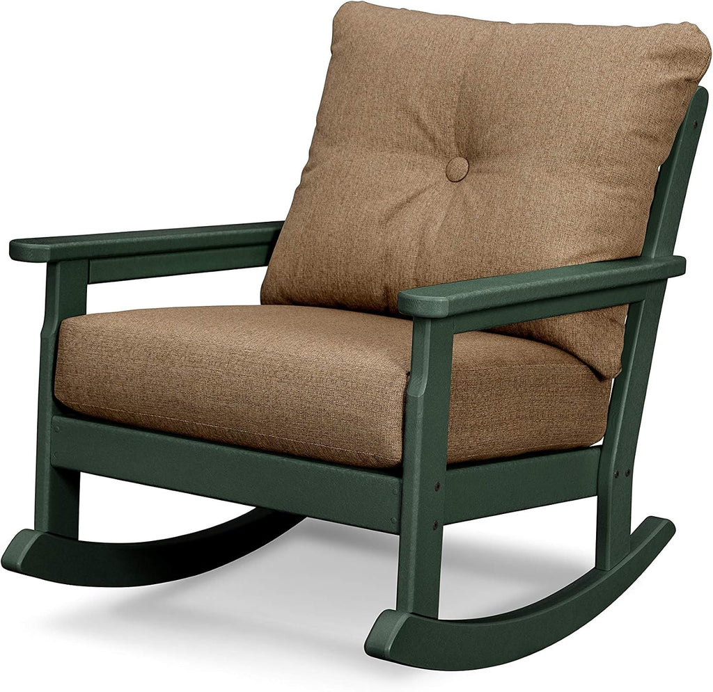 POLYWOOD Vineyard Deep Seating Rocking Chair