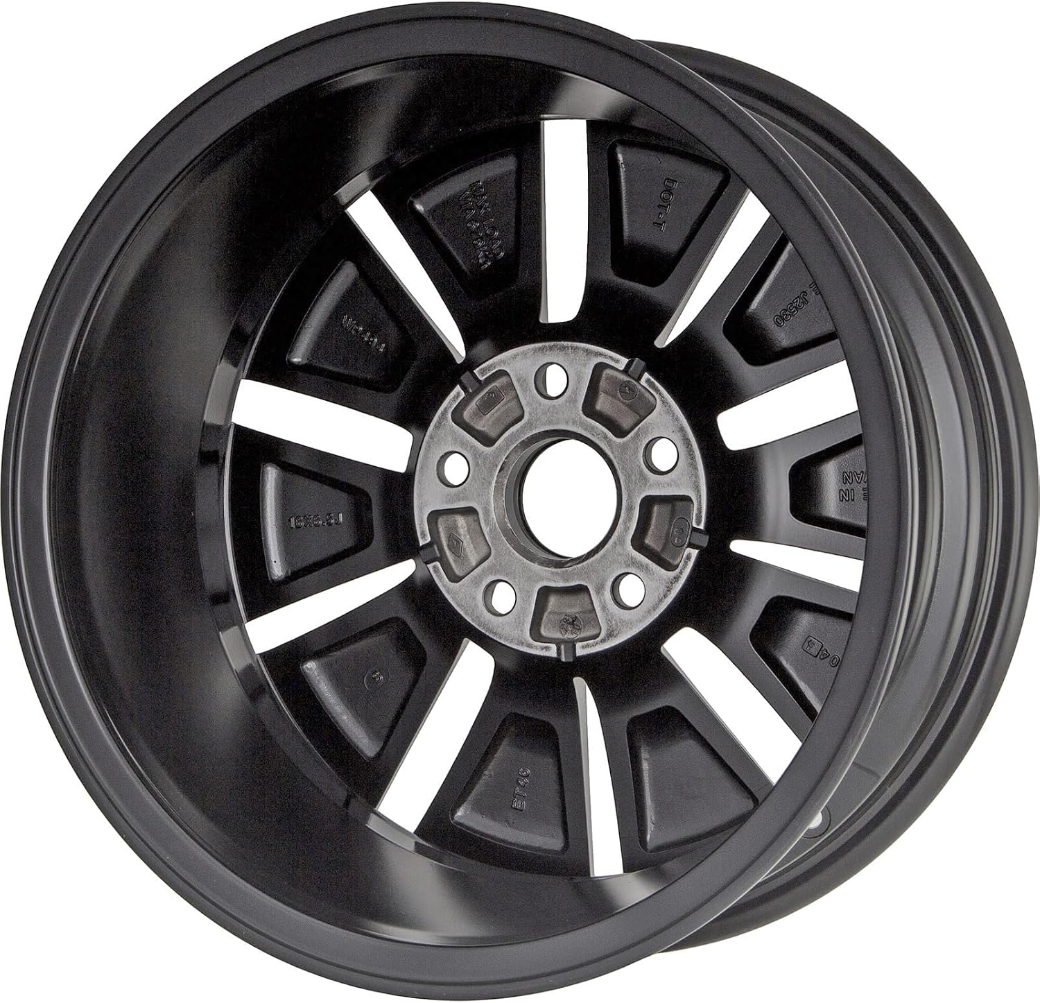 16x6.5 Black Alloy Wheel Rim for Volkswagen Jetta 2019-21
