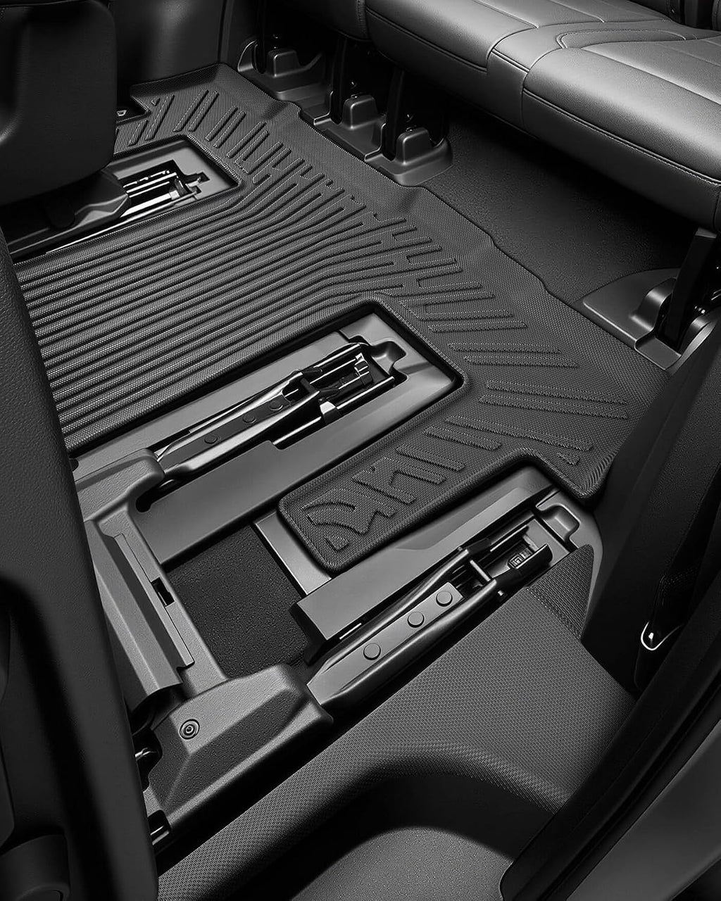 Floor Mats for Chevy Tahoe for GMC Yukon 2021-2026 (Fit 7 Seats), All-Weather Floor Mats, Cargo Liner, Backrest Mats & Door Sill Guards for Tahoe for Yukon Denali Accessories 2021-2025 2026