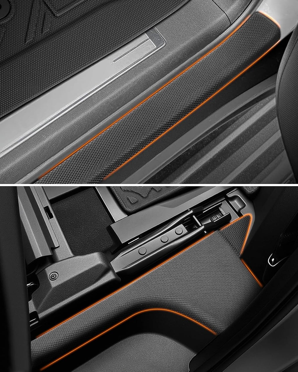 Floor Mats for Chevy Tahoe for GMC Yukon 2021-2026 (Fit 7 Seats), All-Weather Floor Mats, Cargo Liner, Backrest Mats & Door Sill Guards for Tahoe for Yukon Denali Accessories 2021-2025 2026