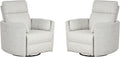 Parker Living Radius - Natural Beauty Quartz Power Swivel Glider Recliner Two Pack for Adults with USB and Type-C Ports, Single Sofa Chair for Living Room