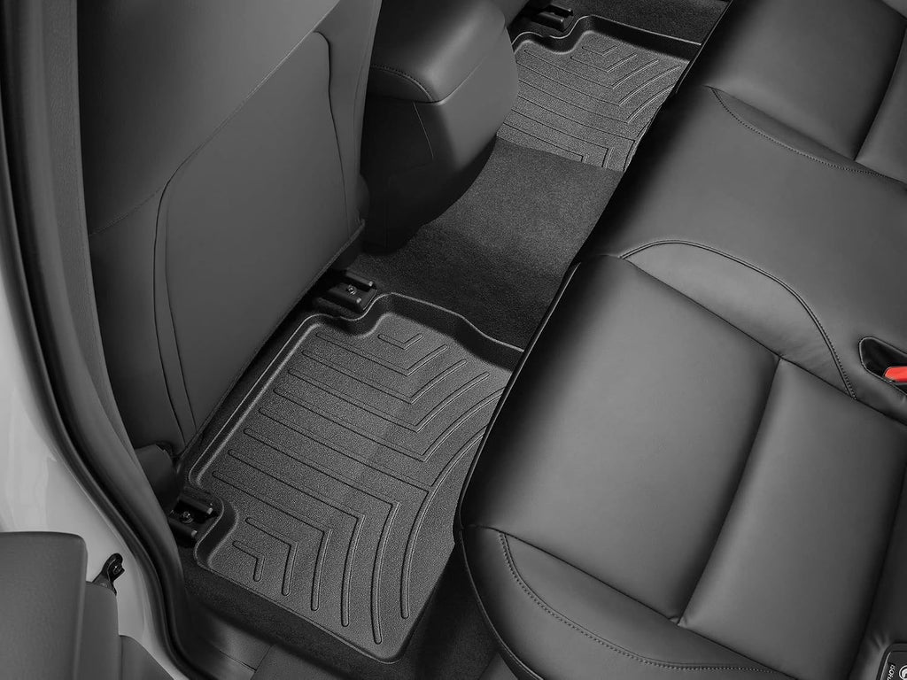 WeatherTech Custom Fit FloorLiners for Mazda MAZDA3-1st & 2nd Row (441536-1-2), Black
