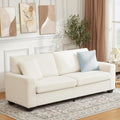 83 Inch Oversized Loveseat Sofa, Modern Corduroy 2 Seater Deep Seat Couch with Wide Armrest, Removable Washable Cushion Cover, Cozy Sofa for Living Room Bedroom Apartment