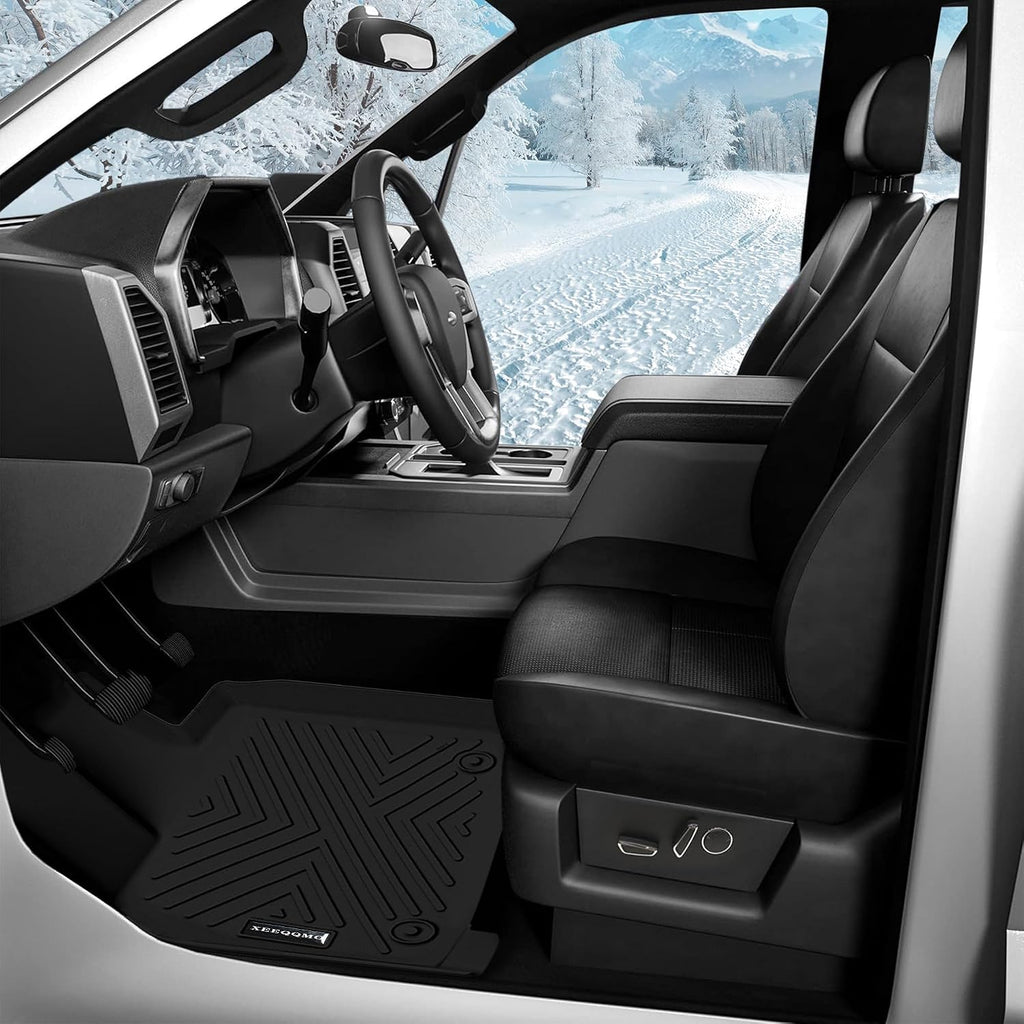 Floor Mats &Trunk Mat for 2024 2025 Hyundai Santa FE (Not for Hybrid) Seat with Backrest Mat All Weather TPE Rubber Cargo Liner Back Seat Cover 3rd Row for 2024 Hyundai Santa FE Accessories