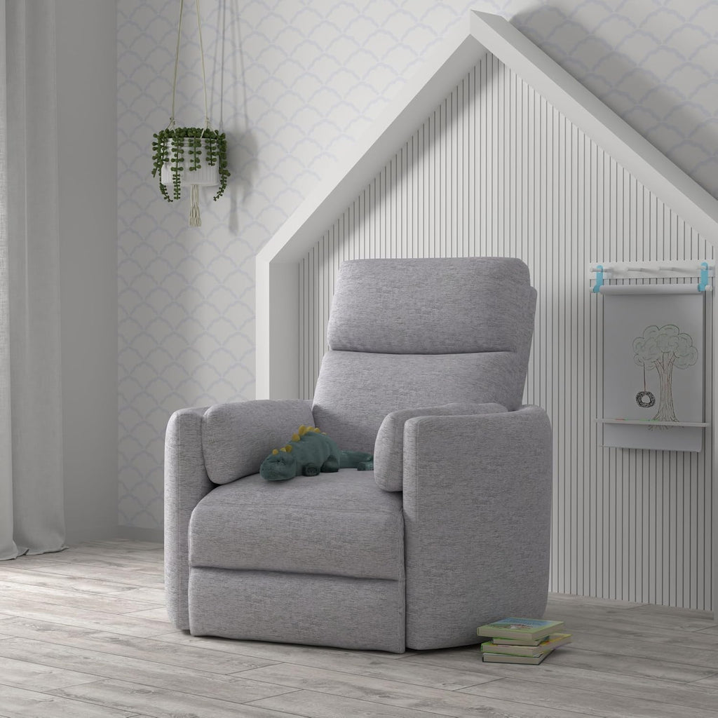 Parker Living Radius - Mineral Power Swivel Glider Recliner for Adults with USB and Type-C Ports, Single Sofa Chair for Living Room
