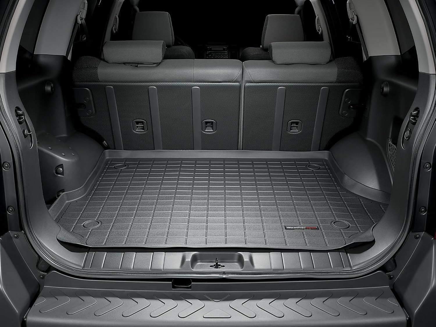 WeatherTech Cargo Trunk Liner for Nissan Xterra, Behind 2nd Row (40273), Black