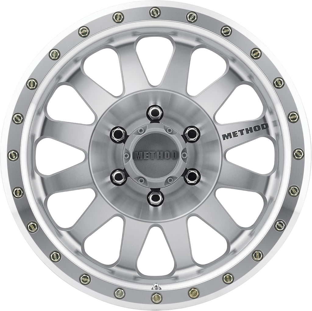 Method Race Wheels 304 Double Standard Machined/Clear Coat 18x9' 6x5.5', 12mm offset 4.5' Backspace, MR30489060312N