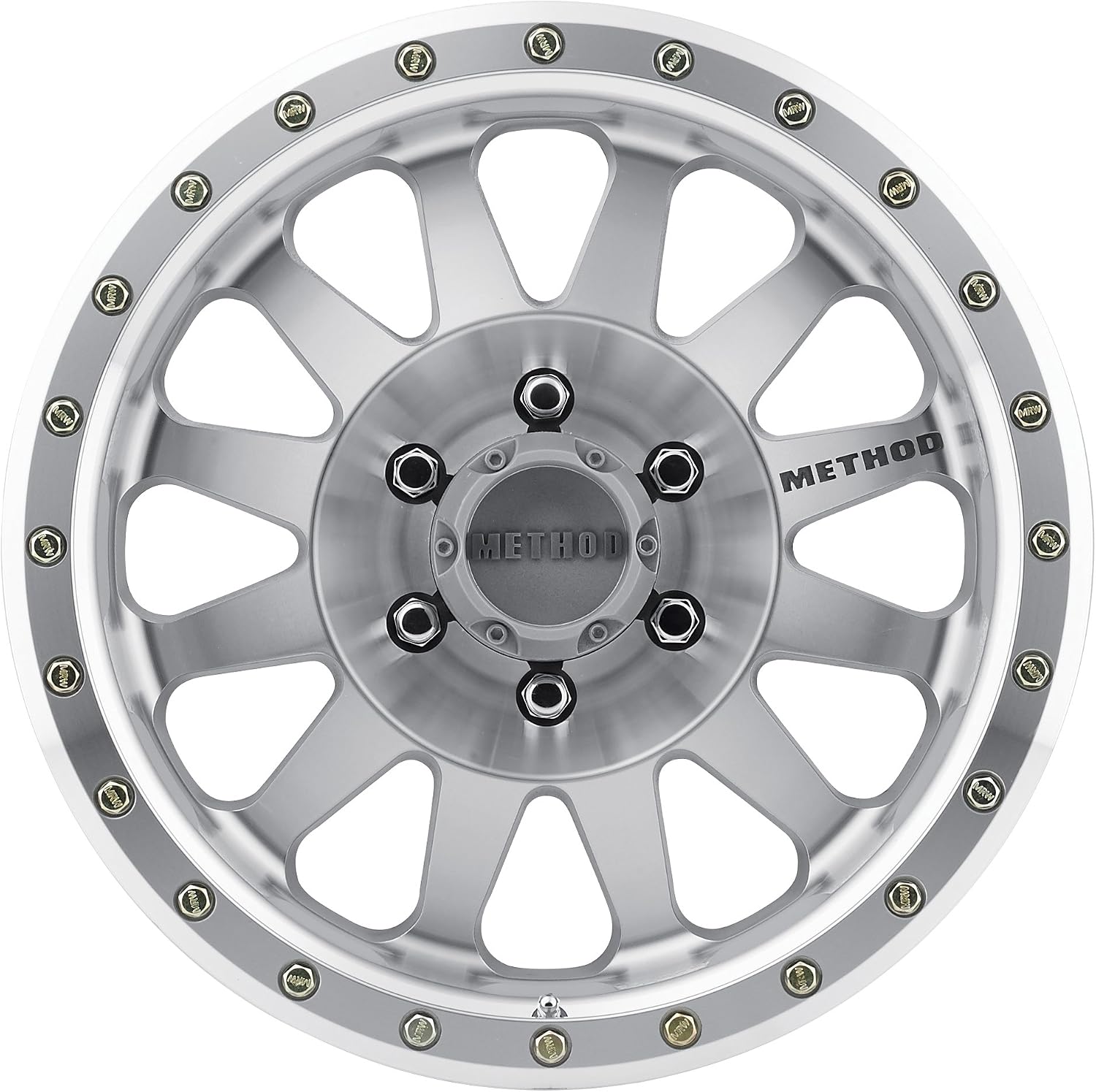 Method Race Wheels 304 Double Standard Machined/Clear Coat 18x9' 6x5.5', 12mm offset 4.5' Backspace, MR30489060312N