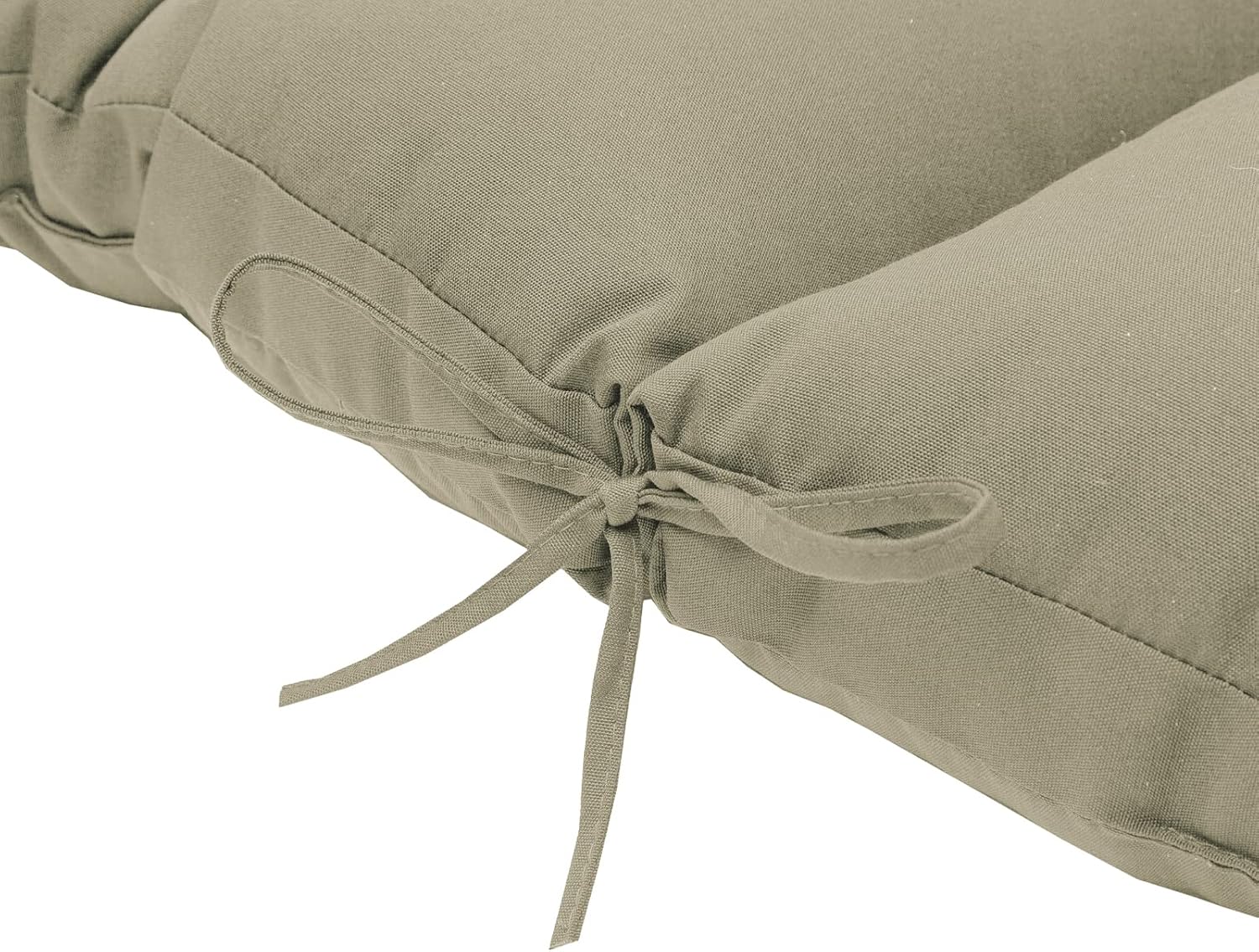 QILLOWAY Outdoor High Back Chair Cushion for Adirondack, All Weather Rocking Chair Cushions Thick Padded Replacement for Patio Furniture Set of 4,Beige