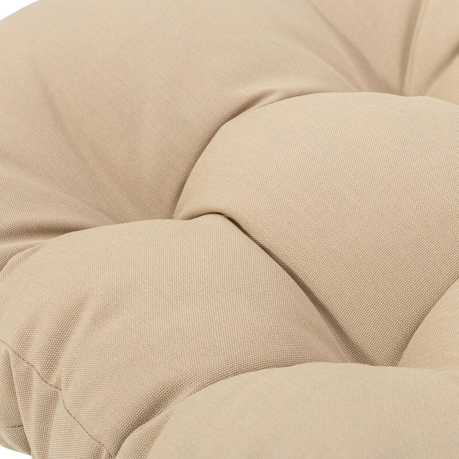 QILLOWAY Outdoor High Back Chair Cushion for Adirondack, All Weather Rocking Chair Cushions Thick Padded Replacement for Patio Furniture Set of 4,Beige,Sand,Camel