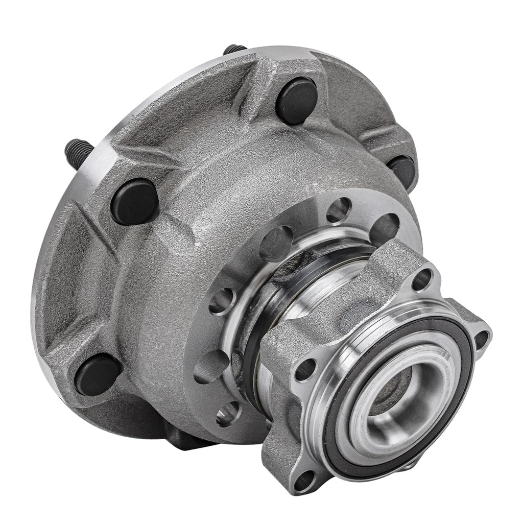 Detroit Axle - Front Wheel Bearing and Hub Assembly with 6-Lug for Ford Transit-250 2015, Transit-350 2015-2017, Transit-350 HD 2015-2018 [w/Dual Rear Wheels]