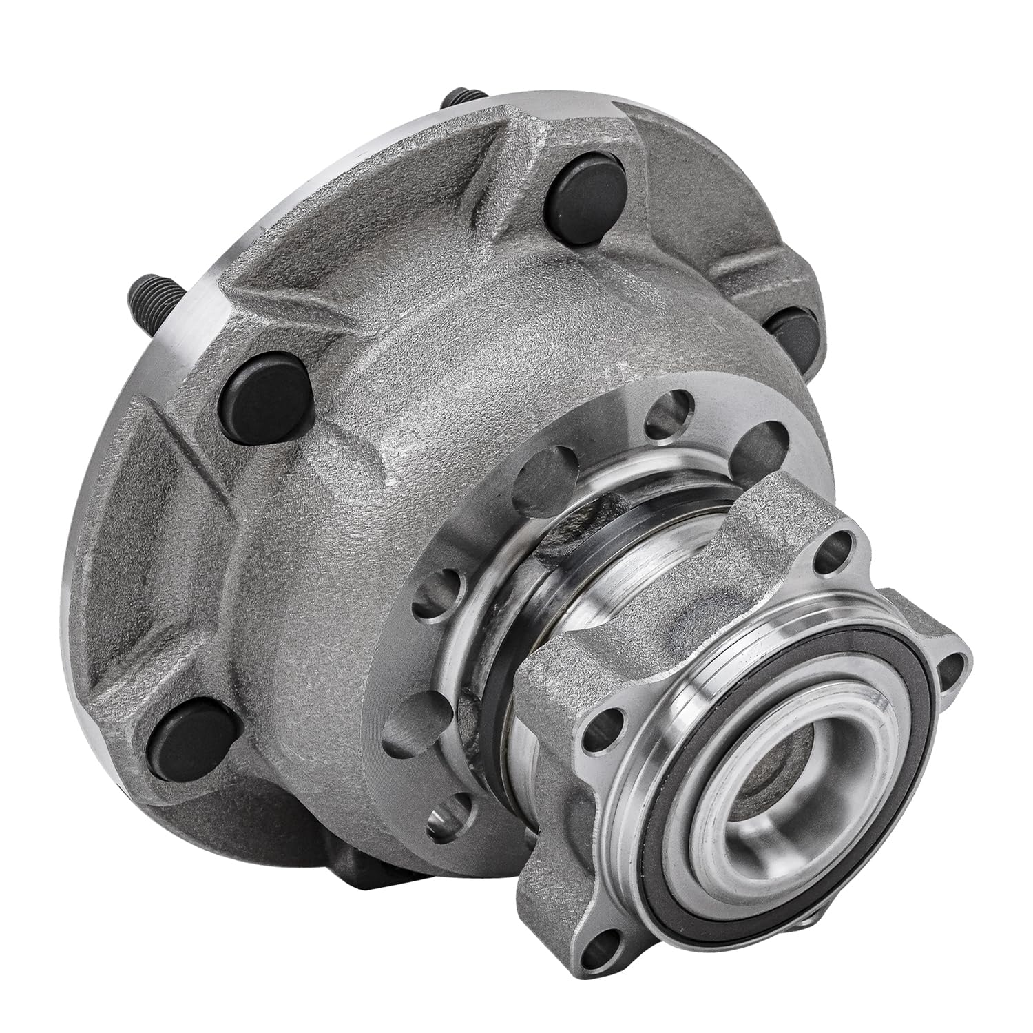 Detroit Axle - Front Wheel Bearing and Hub Assembly with 6-Lug for Ford Transit-250 2015, Transit-350 2015-2017, Transit-350 HD 2015-2018 [w/Dual Rear Wheels]