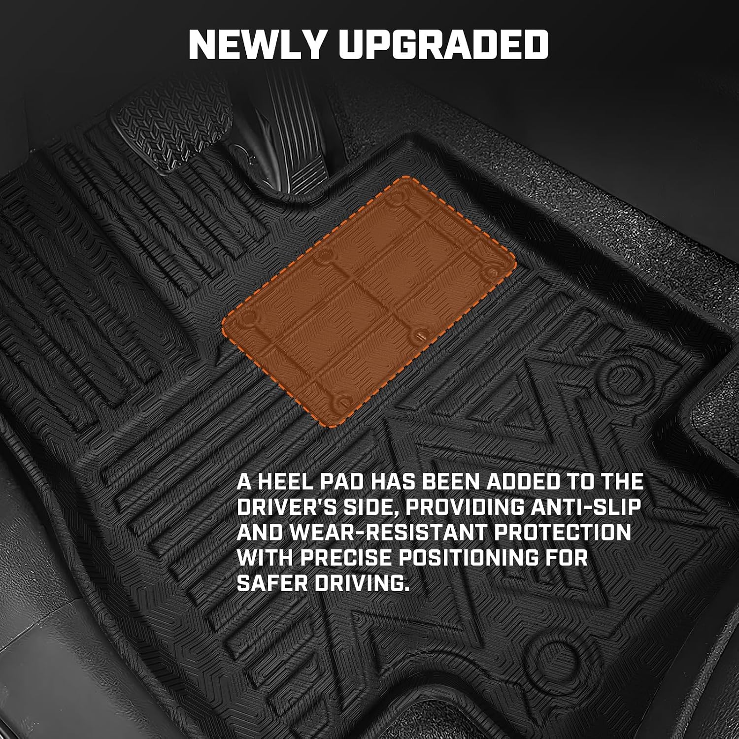 Mixsuper Floor Mat & Cargo Liner for Toyota Grand Highlander 2024-2026(7/8 Seats),All Weather Floor Liner with Backrest Protectors and Rear Door sill Trim Highlander Accessories,Full Set Car Mats