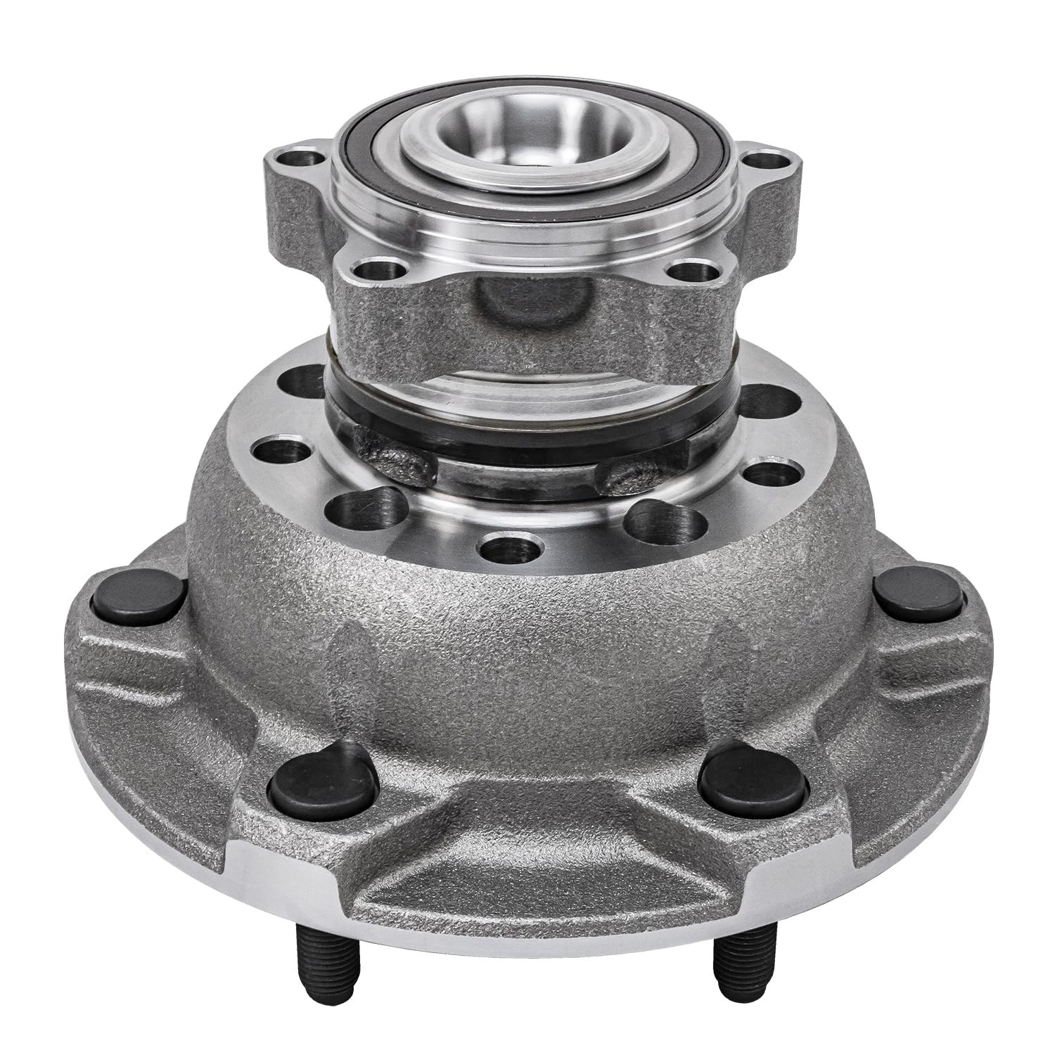 Detroit Axle - Front Wheel Bearing and Hub Assembly with 6-Lug for Ford Transit-250 2015, Transit-350 2015-2017, Transit-350 HD 2015-2018 [w/Dual Rear Wheels]