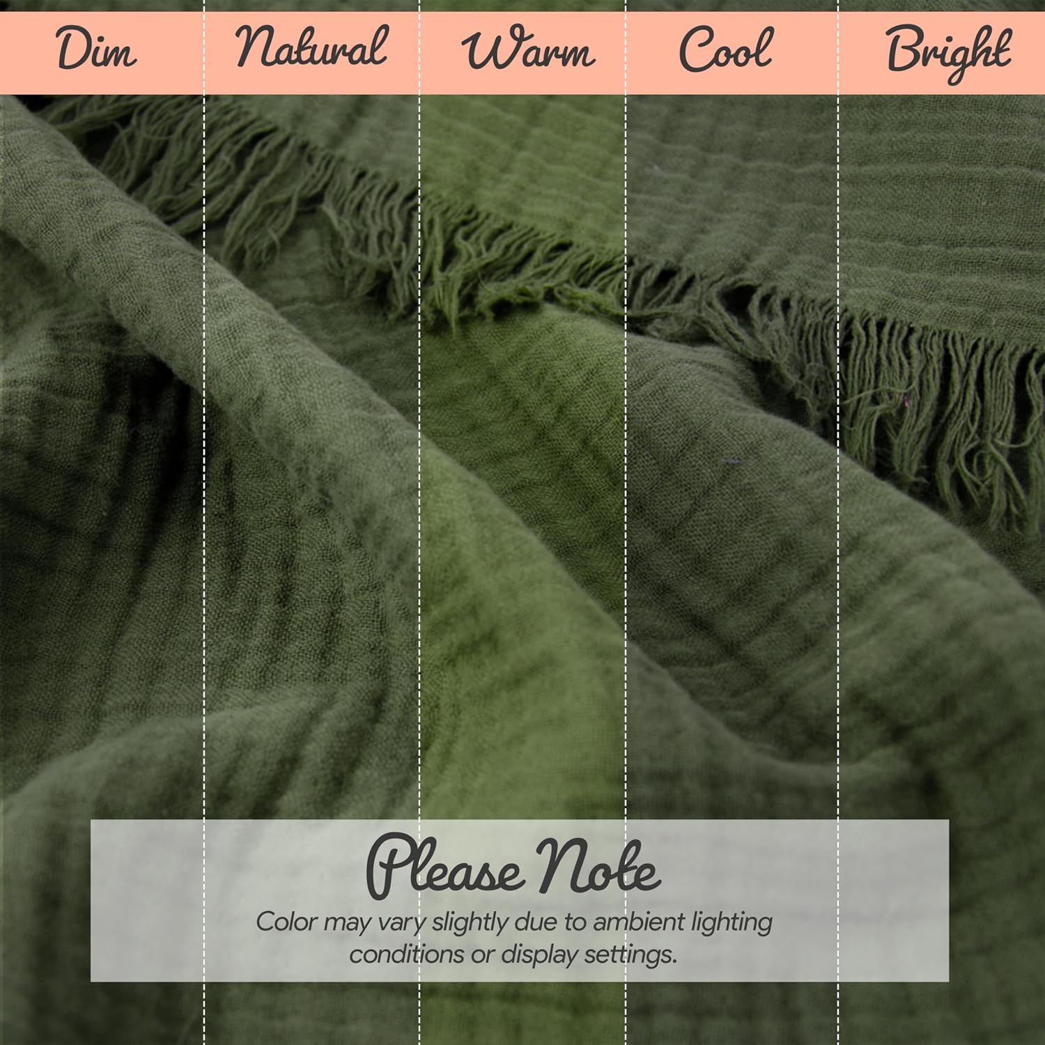 Large Gauze Sofa Cover%100 Pure Cotton, Green Couch Covers for 3 Seater, 4 Seater Sofa, Sectional, 4 Layered Natural Muslin Washable Cloud Like Couch Cover (Green, 70x150/177x380cm)