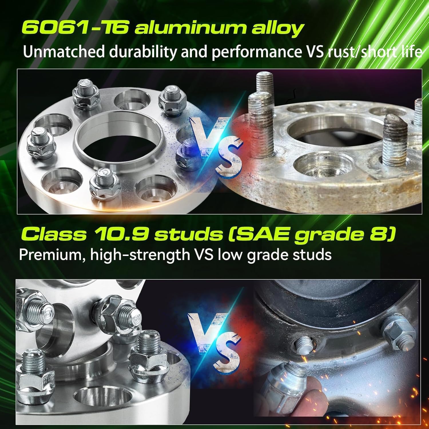 Customadeonly 5x130 Forged Wheel Spacers Compatible for Porsche (4pcs 25mm Thick) Hubcentric 71.6mm Bore M14x1.5 Studs 1 Inch Thick- Convert to Lug Type Adapters