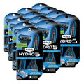 Schick Hydro 5 Disposable Razors for Men with Flip Beard Trimmer, 9 Count|(Pack of 4)