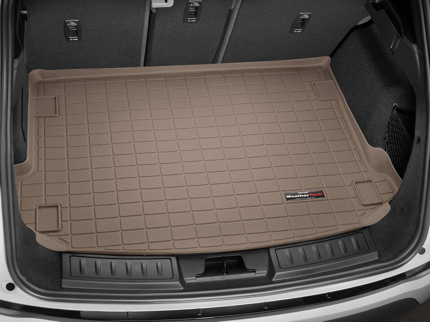 WeatherTech Cargo Trunk Liner for Honda Pilot, Behind 2nd Row (41818), Tan