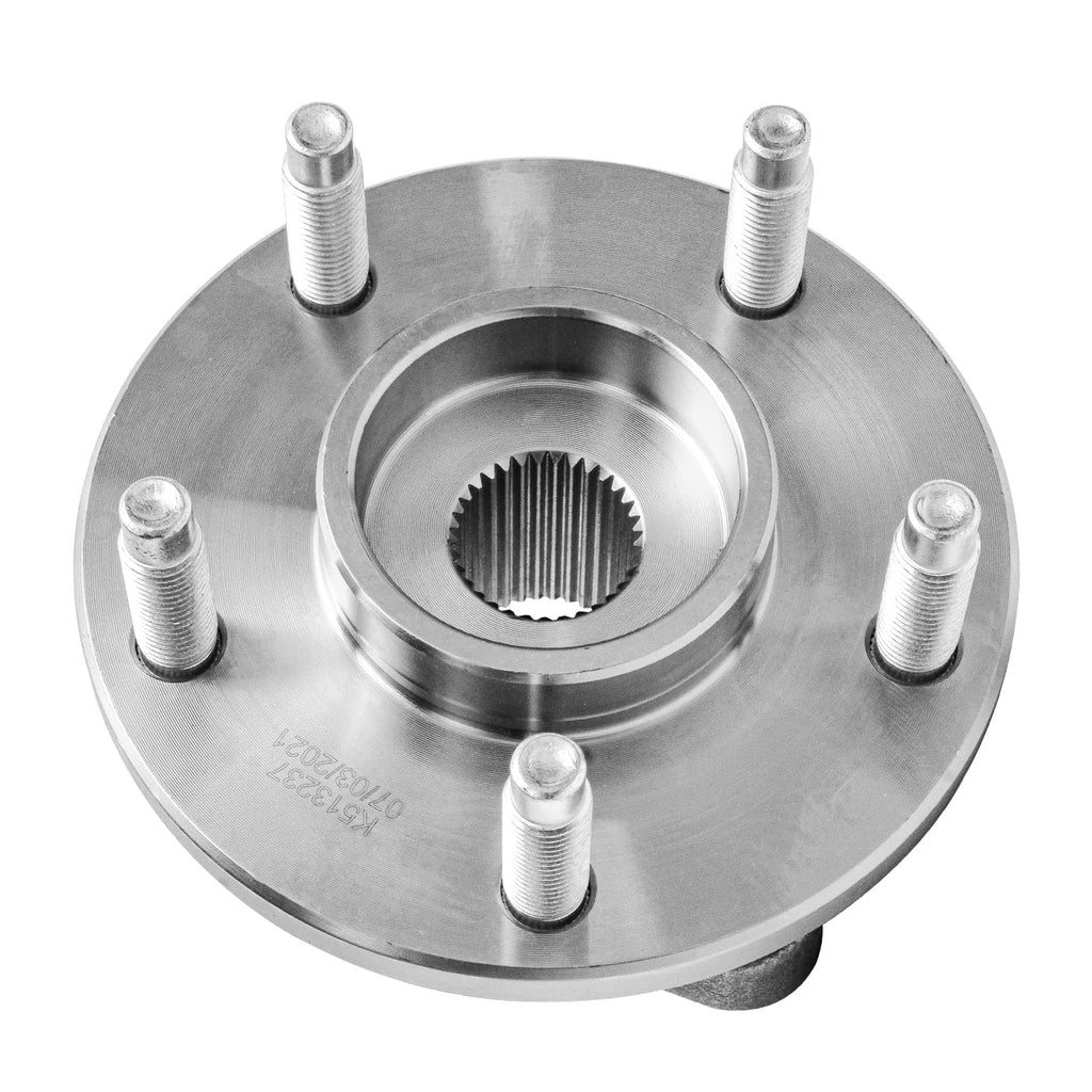 Detroit Axle - Front 2pc Wheel Bearing Hubs for 2006 2007 2008 Chevy HHR, 2 Wheel Bearing and Hubs Assembly Replacement