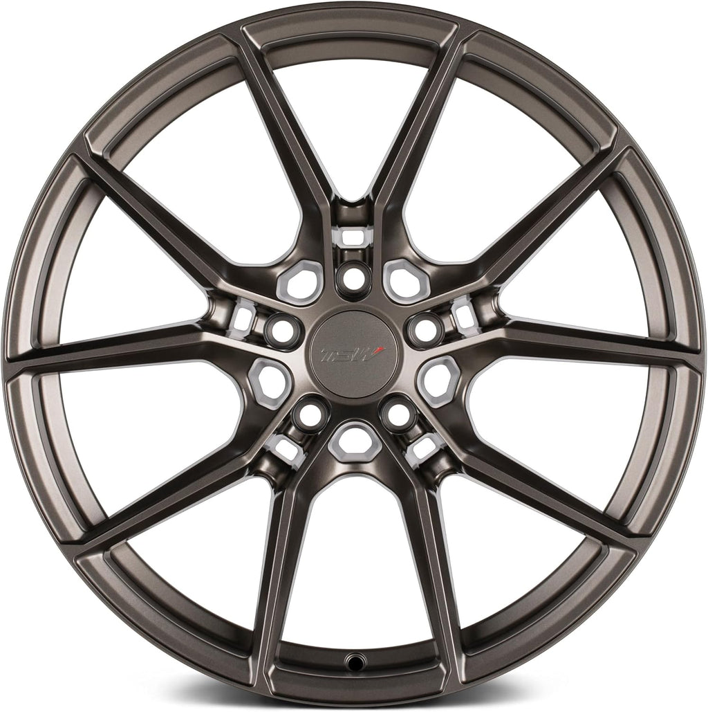 TSW Wheels Neptune Matte Bronze Wheel with Aluminum (20 x 10. inches /5 x 114 mm, 40 mm Offset)