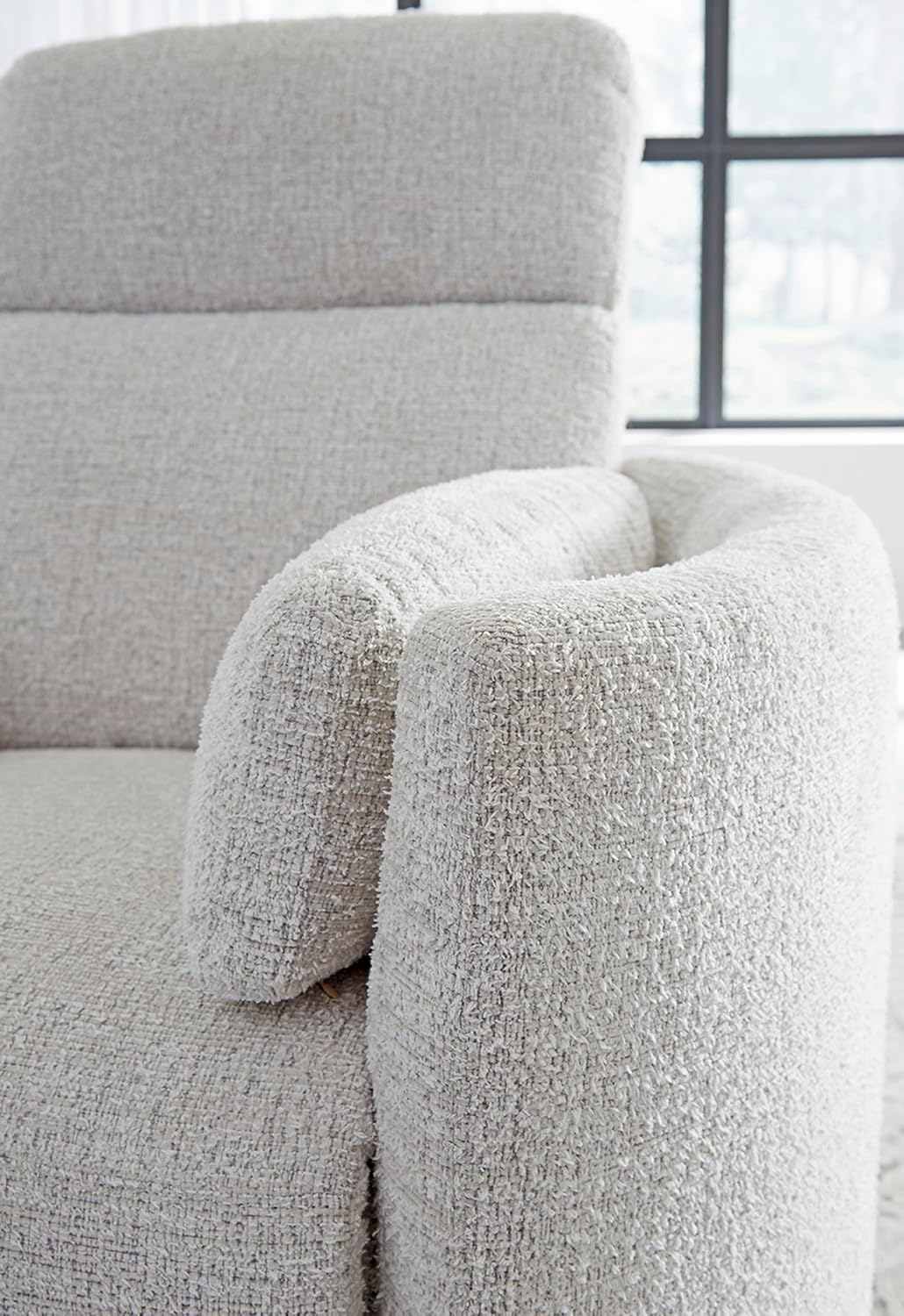 Parker Living Radius - Angora Linen Manual Swivel Recliner Two Pack