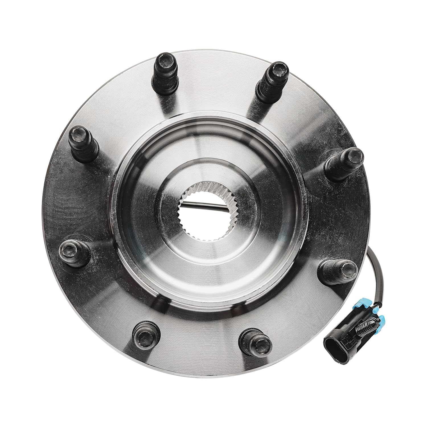 Detroit Axle - 4WD Front Wheel Bearing Hubs for 2001-2006 Chevrolet Silverado 3500 GMC Sierra 3500, 2007 Sierra 3500 Classic Wheel Bearing and Hubs Assembly Replacement