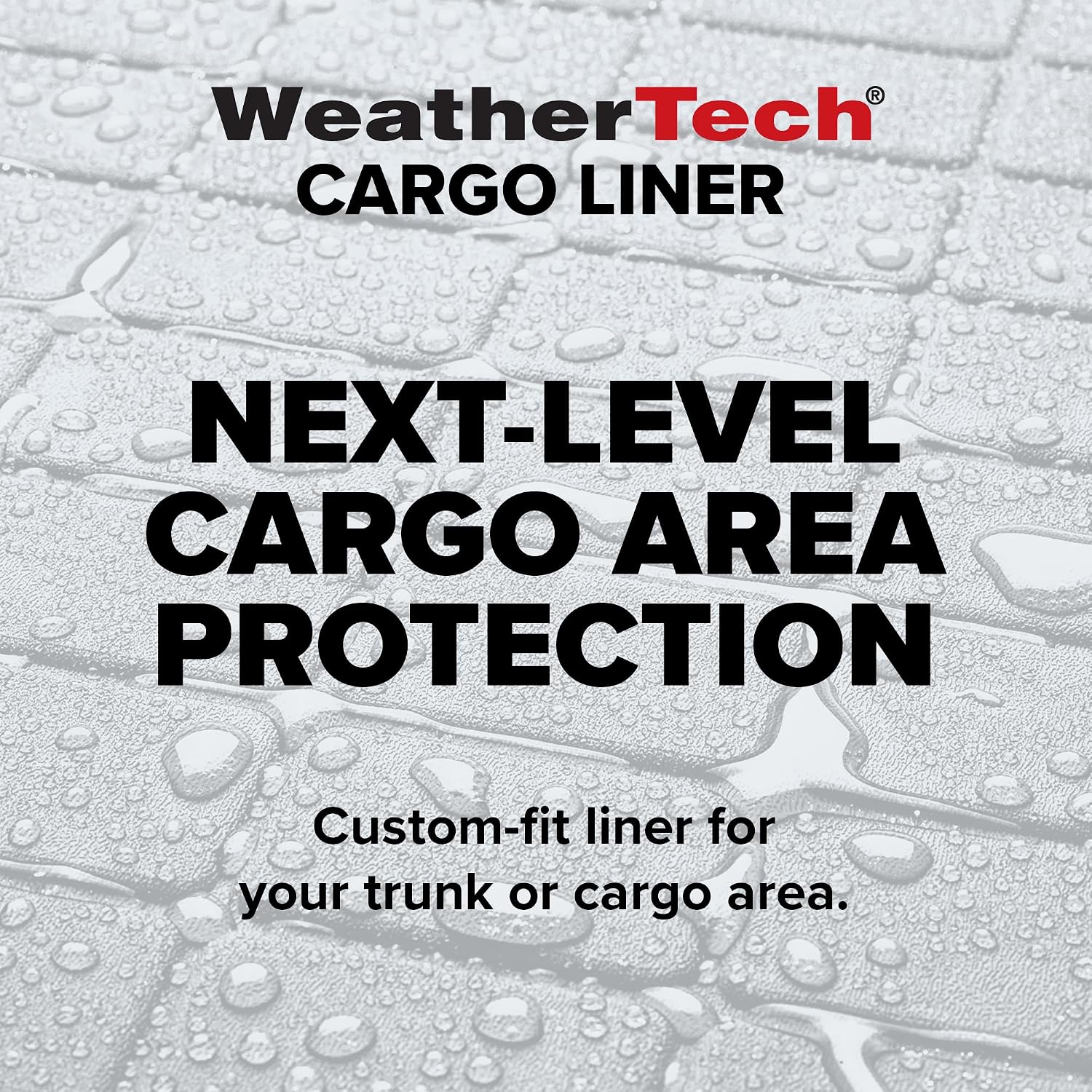 WeatherTech Cargo Trunk Liner for Chevrolet Suburban, Suburban Behind 2nd Row (42006), Grey