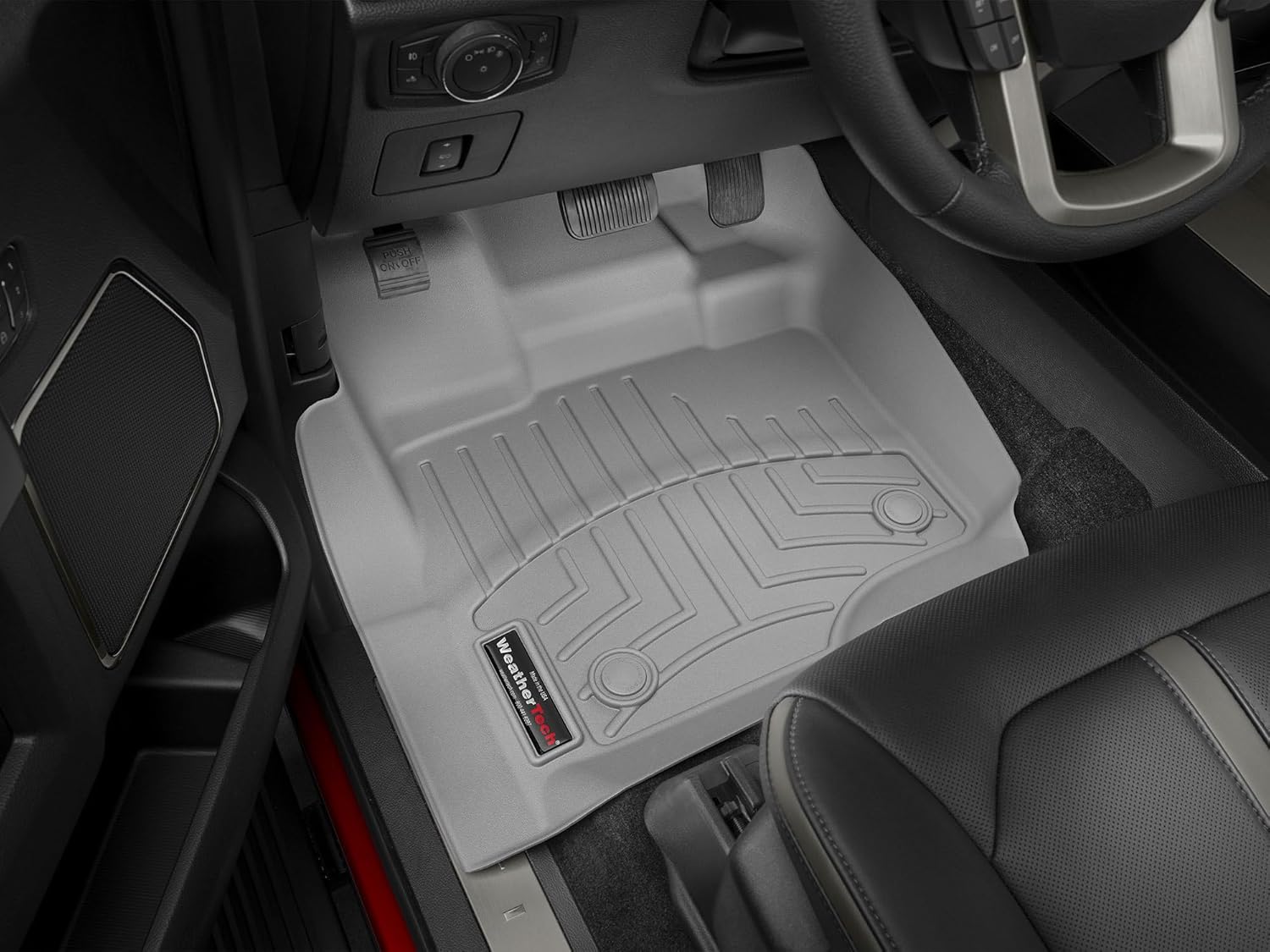 Weathertech Custom Fit FloorLiners for Dodge Ram Truck 1500, Ram Truck 1500 Classic, Ram 1500-1st & 2nd Row (474651-472162), Cocoa