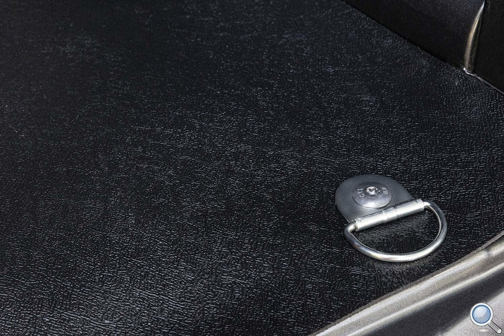 REZAW-PLAST Bed Liner for Ford Transit Connect Long Only 2014-2024 Rear Rubber Cargo Liner Cargo Van Accessories Odor Heavy Duty 1/8 Thickness Black (Short 105in wheelbase)