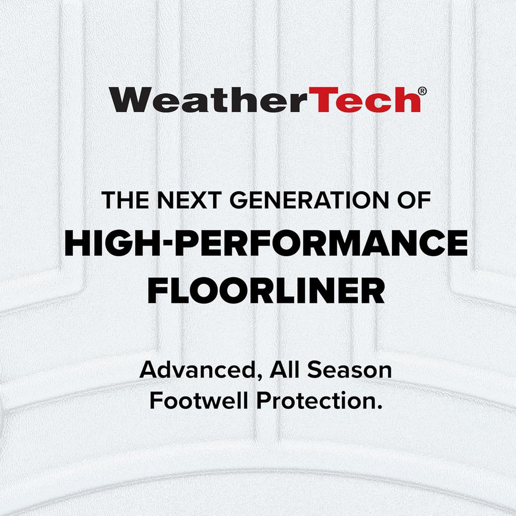 WeatherTech FloorLiner HP Custom Fit Floor Mats for Toyota Tundra, Sequoia - 1st Row (454081IM), Tan