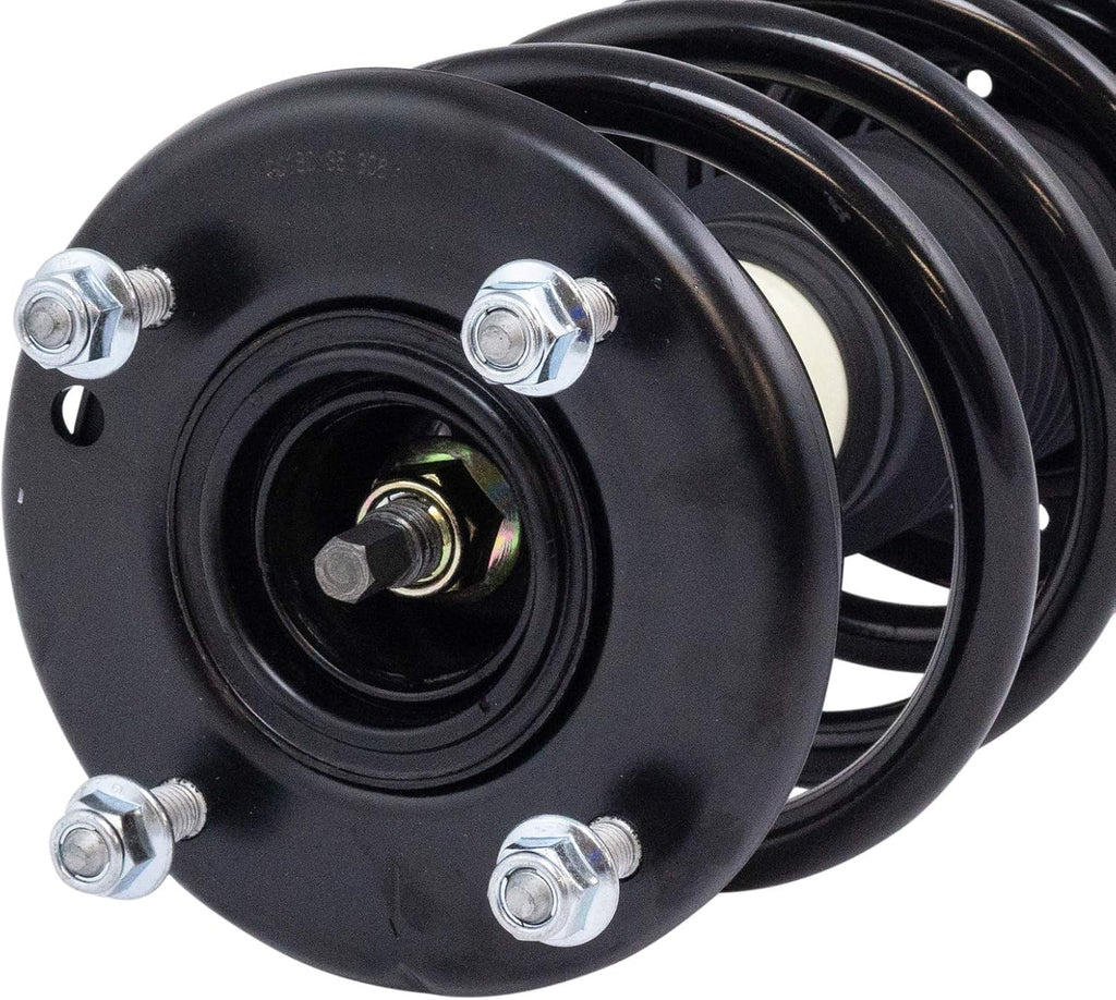 TRQ Front Suspension Kit Complete Strut & Coil Spring Assembly Sway Bar Stabilizer Link Compatible with 2013-2019 Ford Police Interceptor Sedan 2014-2018 Special Service Police Sedan Taurus