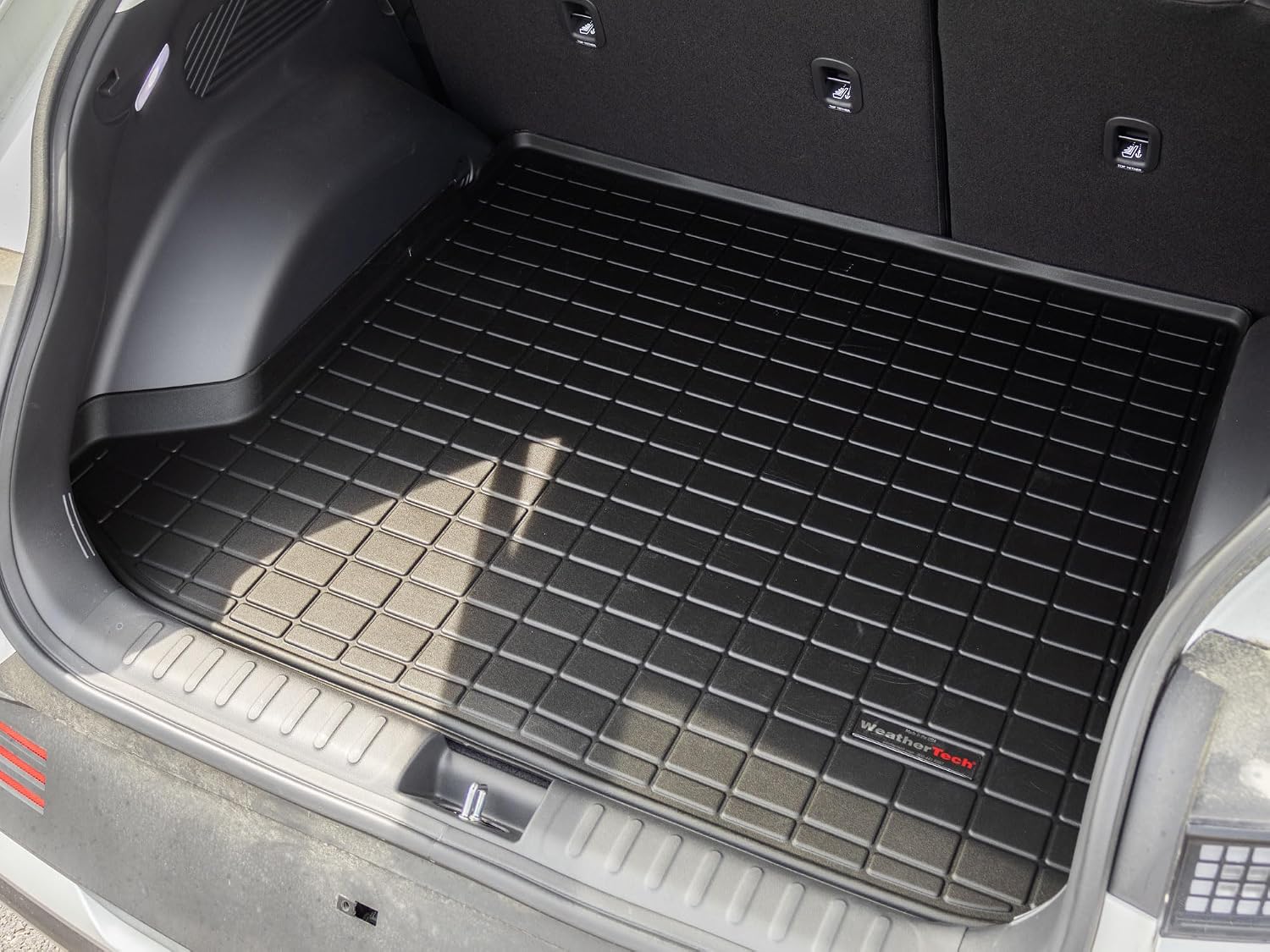 WeatherTech Cargo Trunk Liner for Hyundai Ioniq 5, Behind 2nd Row (401851), Black