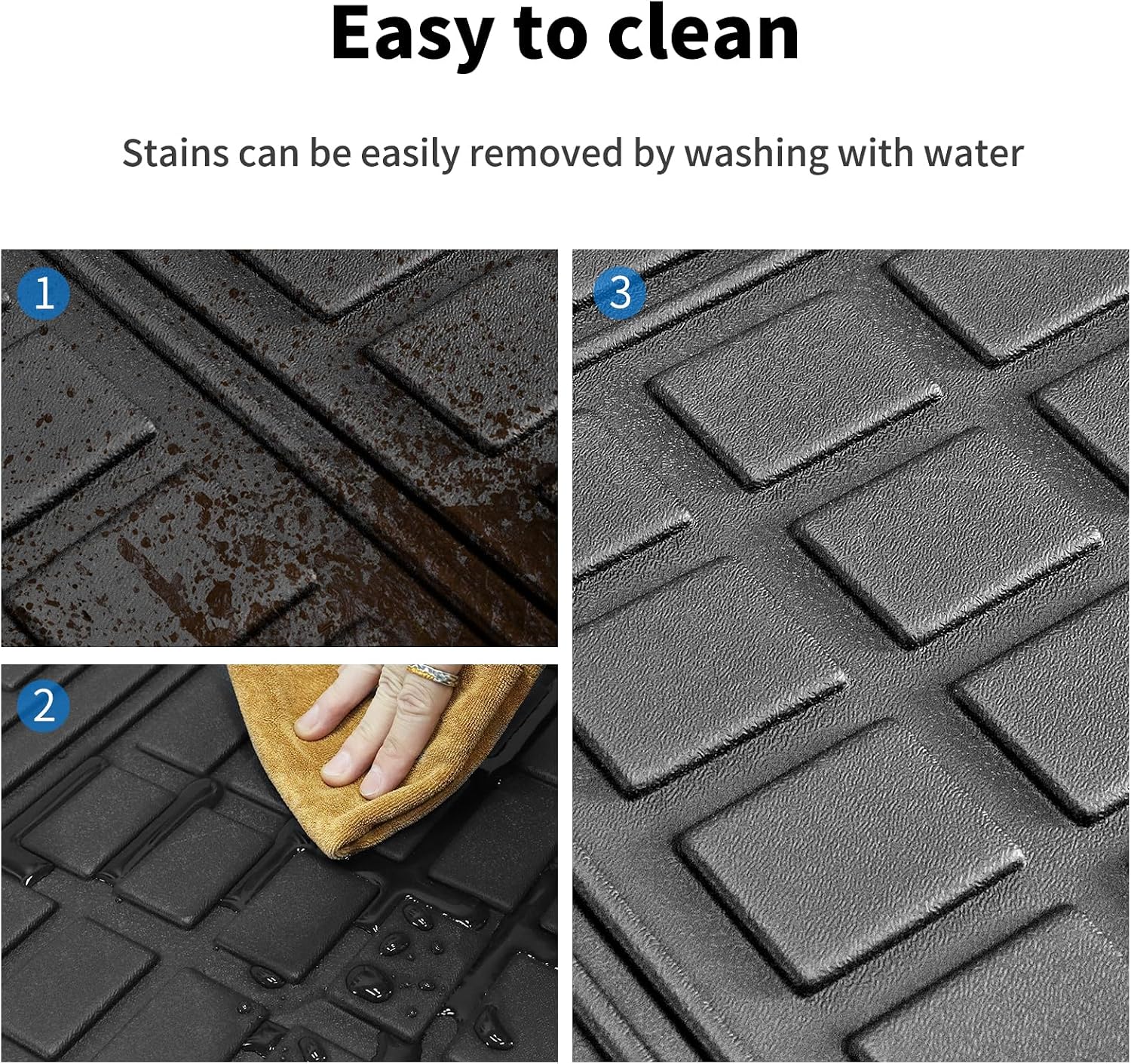 for 2024 2025 2026 Subaru Crosstrek/Impreza Floor Mats Trunk Cargo Liner and Backrest Mat Full Set All Weather TPE Protection Mat fit Crosstrek Impreza Accessories