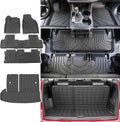 Xipoo Cargo Mat Floor Mat Compatible with 2014-2019 Toyota Highlander Backrest Cargo Liner Trunk Liner Replacement for 2014-2019 Highlander Accessories