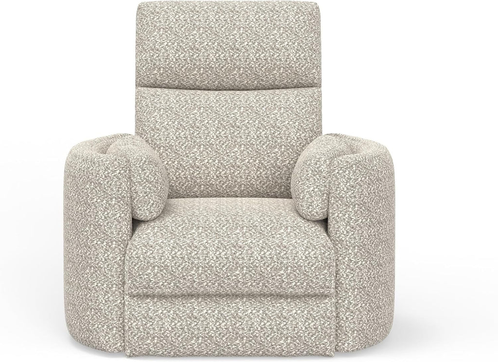 Parker Living Radius - Tatum River Rock Power Swivel Glider Recliner for Adults with USB and Type-C Ports, Single Sofa Chair for Living Room