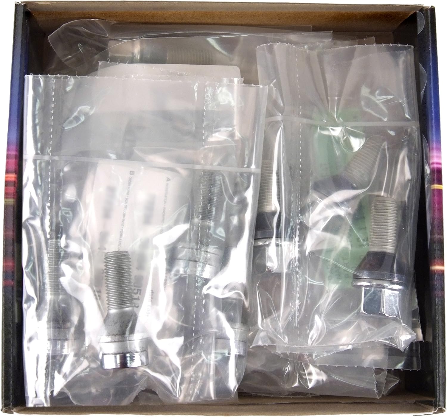 McGard 67226 Chrome M14 x 1.25 Thread Size Cone Seat Lug Bolt Wheel Installation Kit for 5 Lug Vehicles