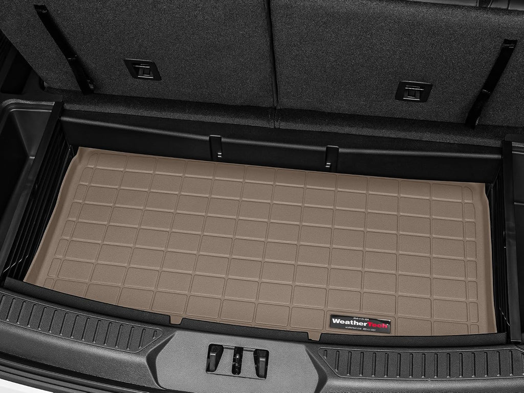 WeatherTech Cargo Trunk Liner for Ford Explorer Hybrid, Explorer ST, Explorer - Rear Cargo Well (411306), Tan