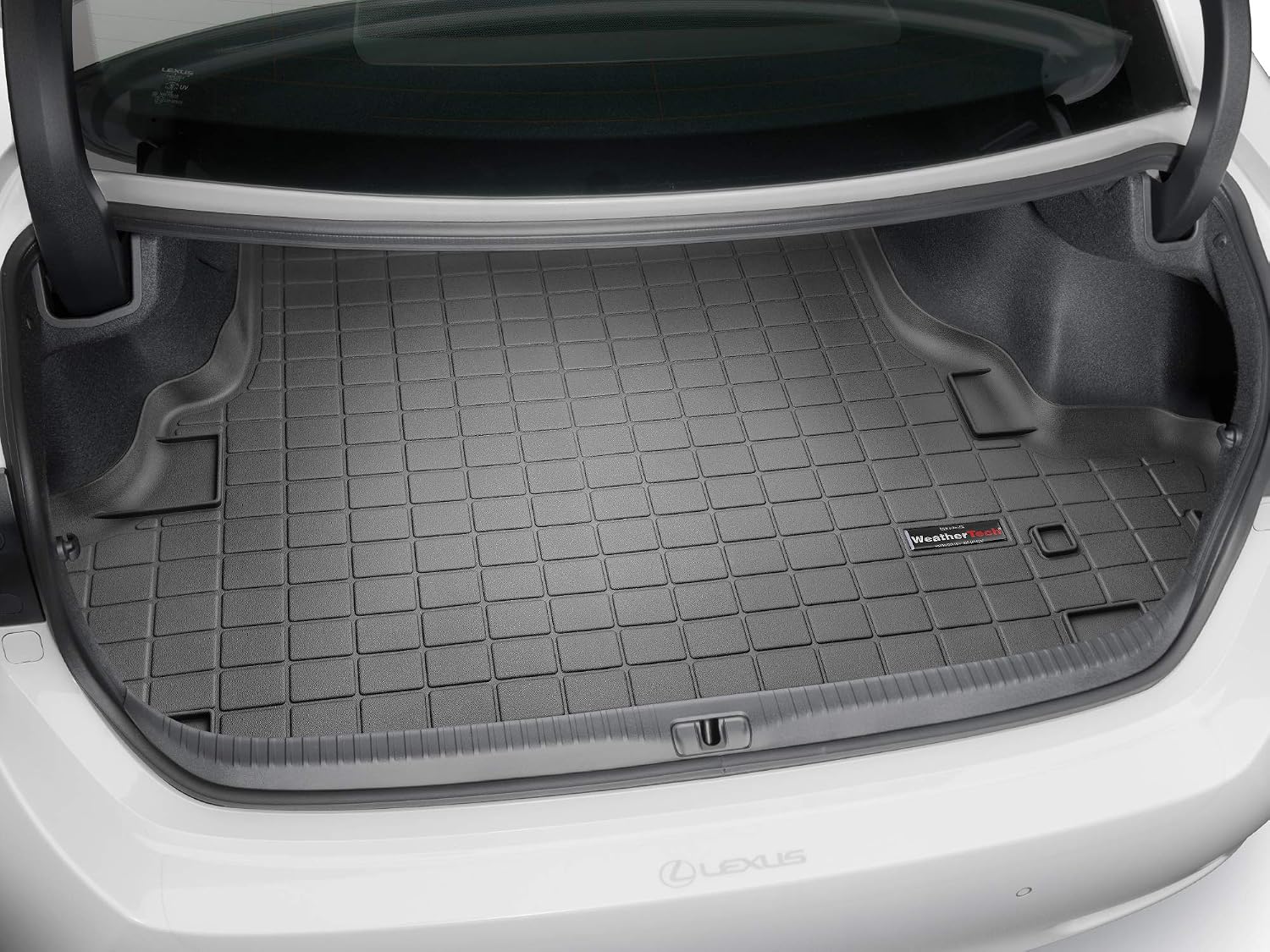 WeatherTech Cargo Trunk Liner for Lexus RC, RC F - Trunk (40794), Black