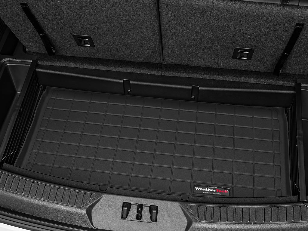 WeatherTech Cargo Trunk Liner for Ford Explorer ST, Explorer, Explorer Hybrid - Rear Cargo Well (401306) Black