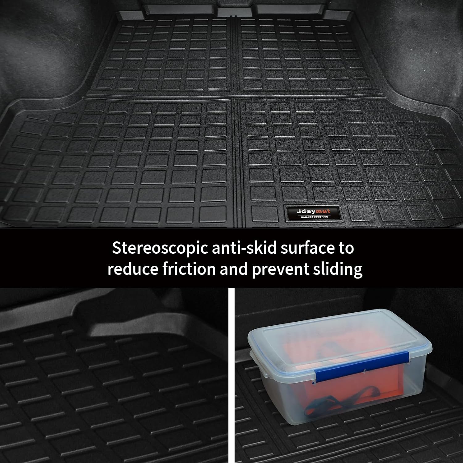 for 2013-2018 Nissan Altima Floor Mats and Cargo Trunk Liner Set All Weather TPE Rubber Mat Accessories (for 13-18 Nissan Altima)
