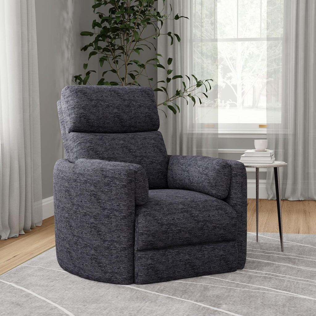 Parker Living Radius - Mediterranean Power Swivel Glider Recliner for Adults with USB and Type-C Ports, Single Sofa Chair for Living Room