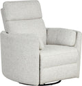Parker Living Radius - Natural Beauty Quartz Power Swivel Glider Recliner for Adults with USB and Type-C Ports, Single Sofa Chair for Living Room