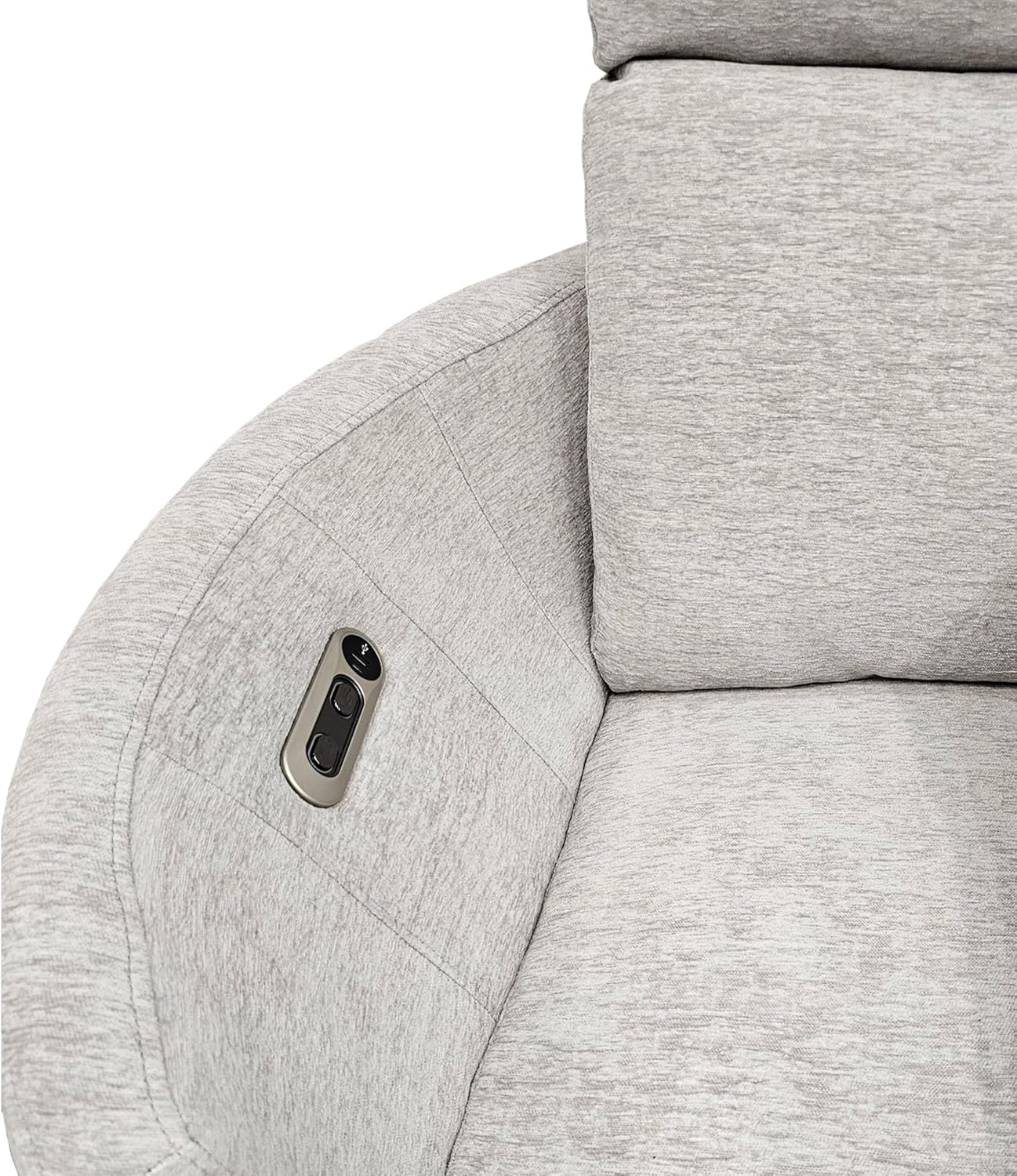 Parker Living Radius - Revel Oyster Power Swivel Glider Recliner Two Pack for Adults with USB and Type-C Ports, Single Sofa Chair for Living Room